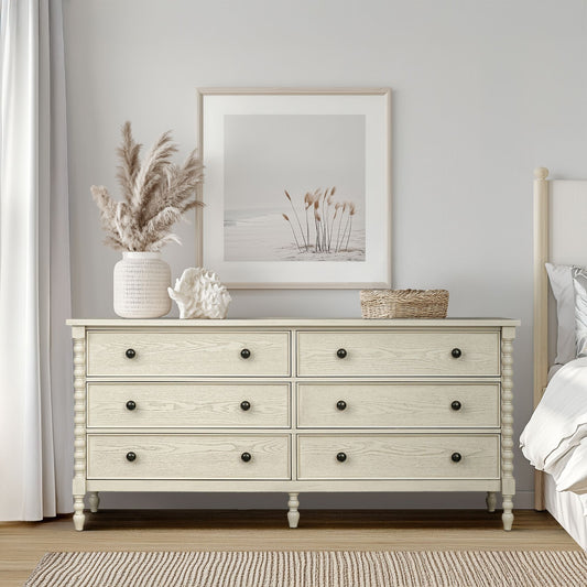 Beckett - Large Dresser - Antique Cream Madison Park Signature