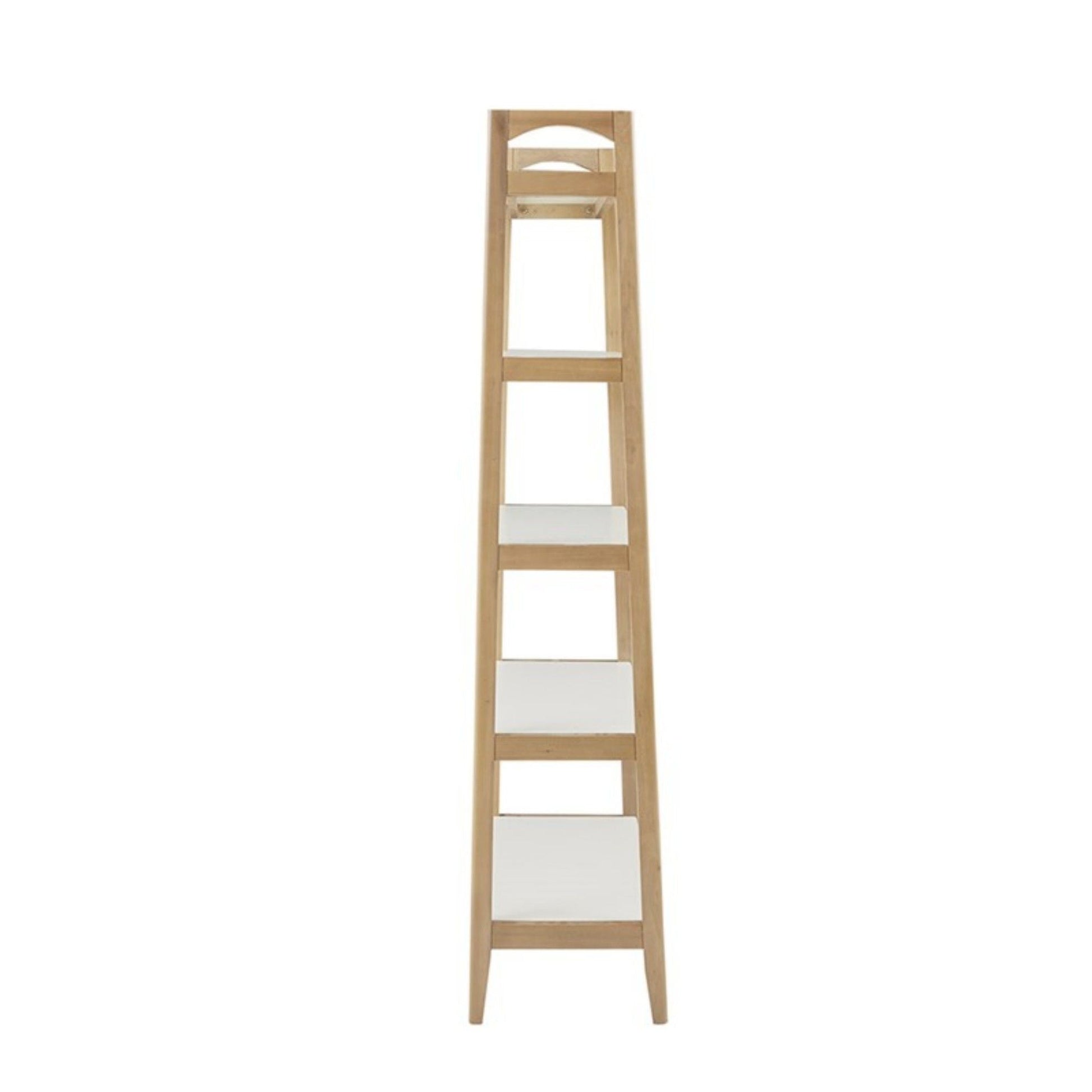 Parker - Bookcase With 5 Shelves - Off White / Natural JLA
