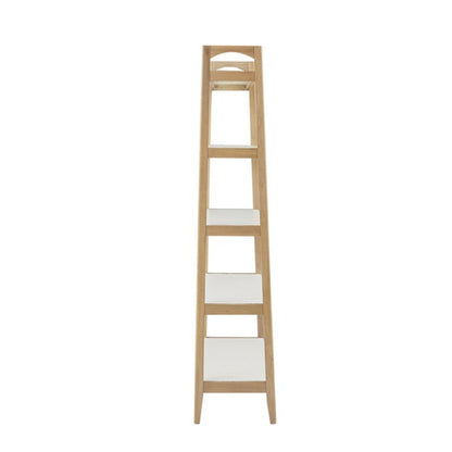 Parker - Bookcase With 5 Shelves - Off White / Natural JLA
