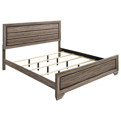 Kauffman - Wood Panel Bed CoasterEveryday