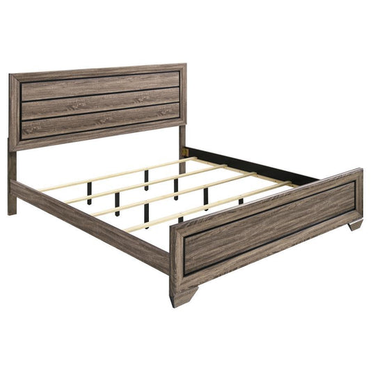 Kauffman - Wood Panel Bed CoasterEveryday