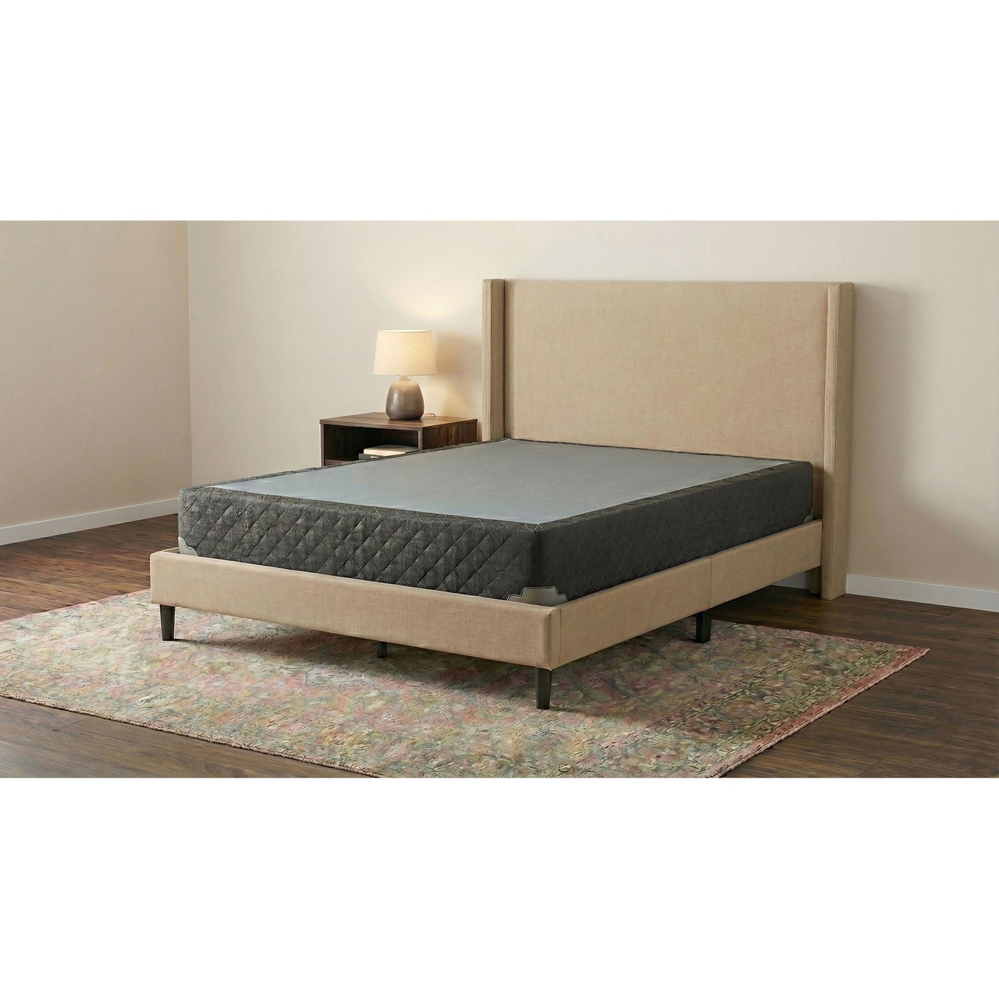 Standard Box Spring Foundation With Handcrafted Slat Support And Kara-Guard Padding Furniture Max