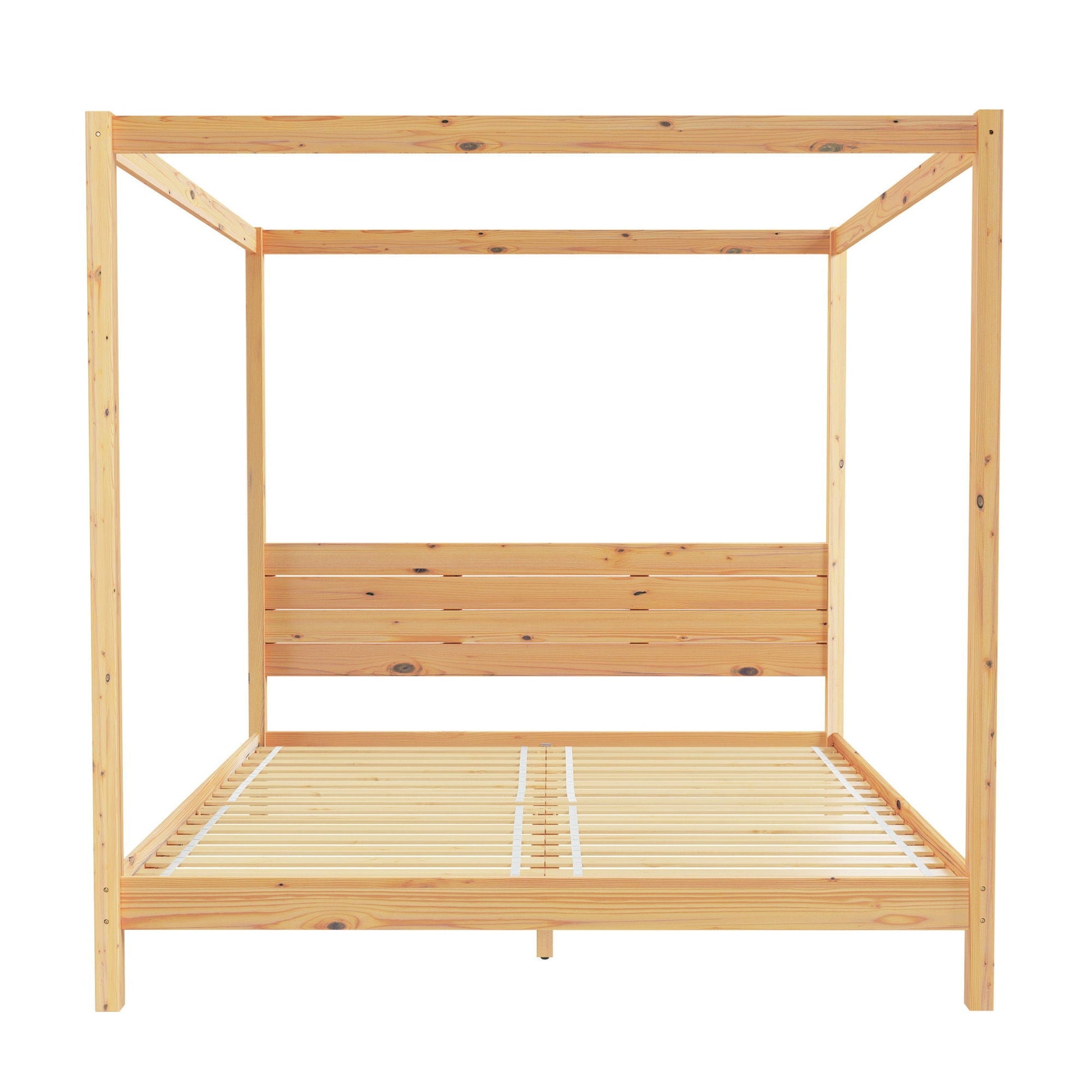 Canopy Bed Frame Modern Minimalist Boho Walker Edison