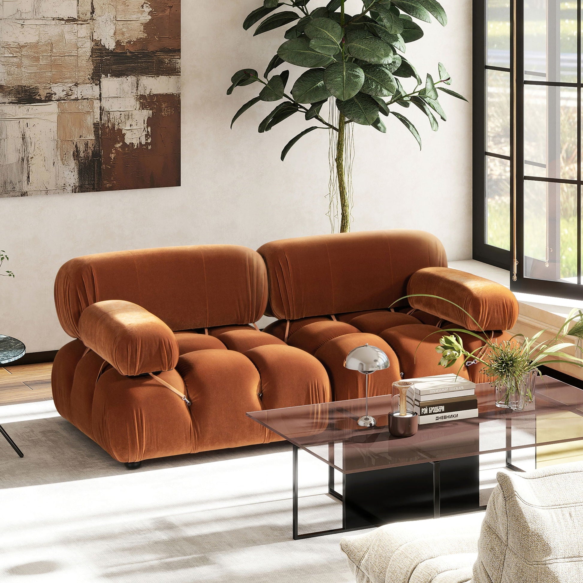 Marcel - Bubble Modular Modern Lounge Arm Chair Jennifer Taylor Home