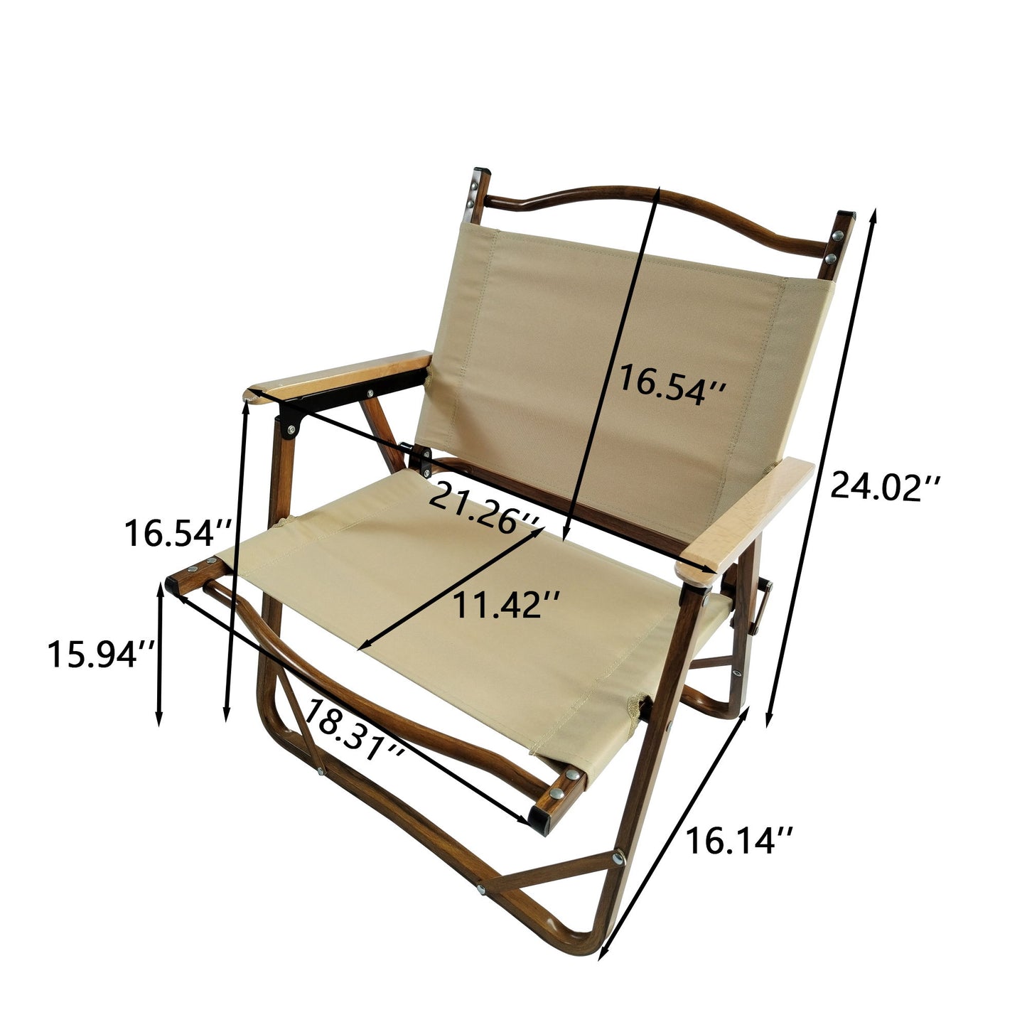 5 Pieces Dining Set, Multi-Function Foldable And Portable, 1 Dining Table & 4 Folding Chairs, Indoor And Outdoor Universal For Children - Natural Home Essentials