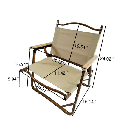 5 Pieces Dining Set, Multi-Function Foldable And Portable, 1 Dining Table & 4 Folding Chairs, Indoor And Outdoor Universal For Children - Natural Home Essentials