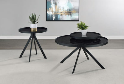 Briggs - Round Coffee And End Table Set Coaster Fine Furniture