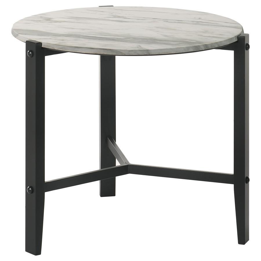 Tandi - Faux Marble Coffee Table Set Coaster Fine Furniture