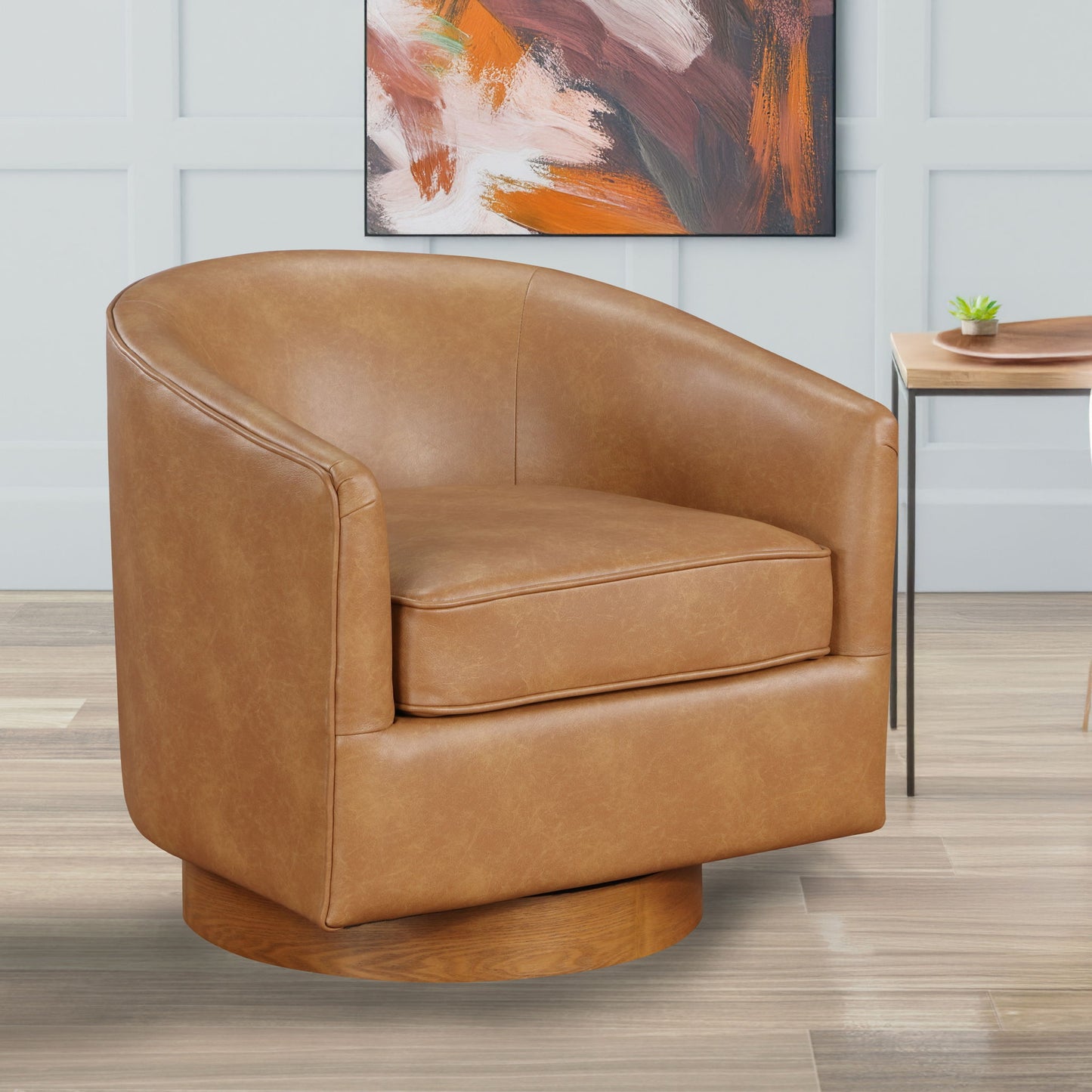Maisy - Barrel Swivel Chair Ridgecrest Home