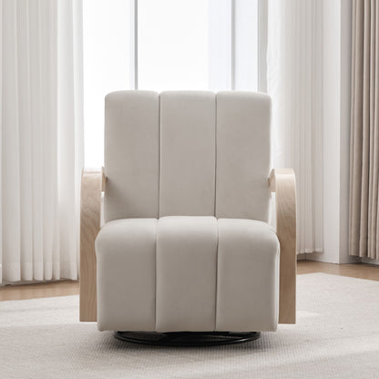 360° Swivel Accent Chair With Armrests Home Essentials