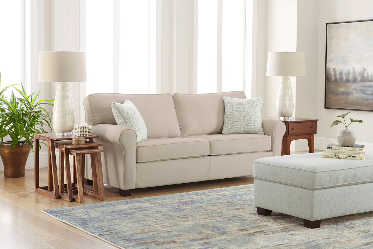 Shannon Queen Memory Foam Sleeper Sofa Best Home Furnishings