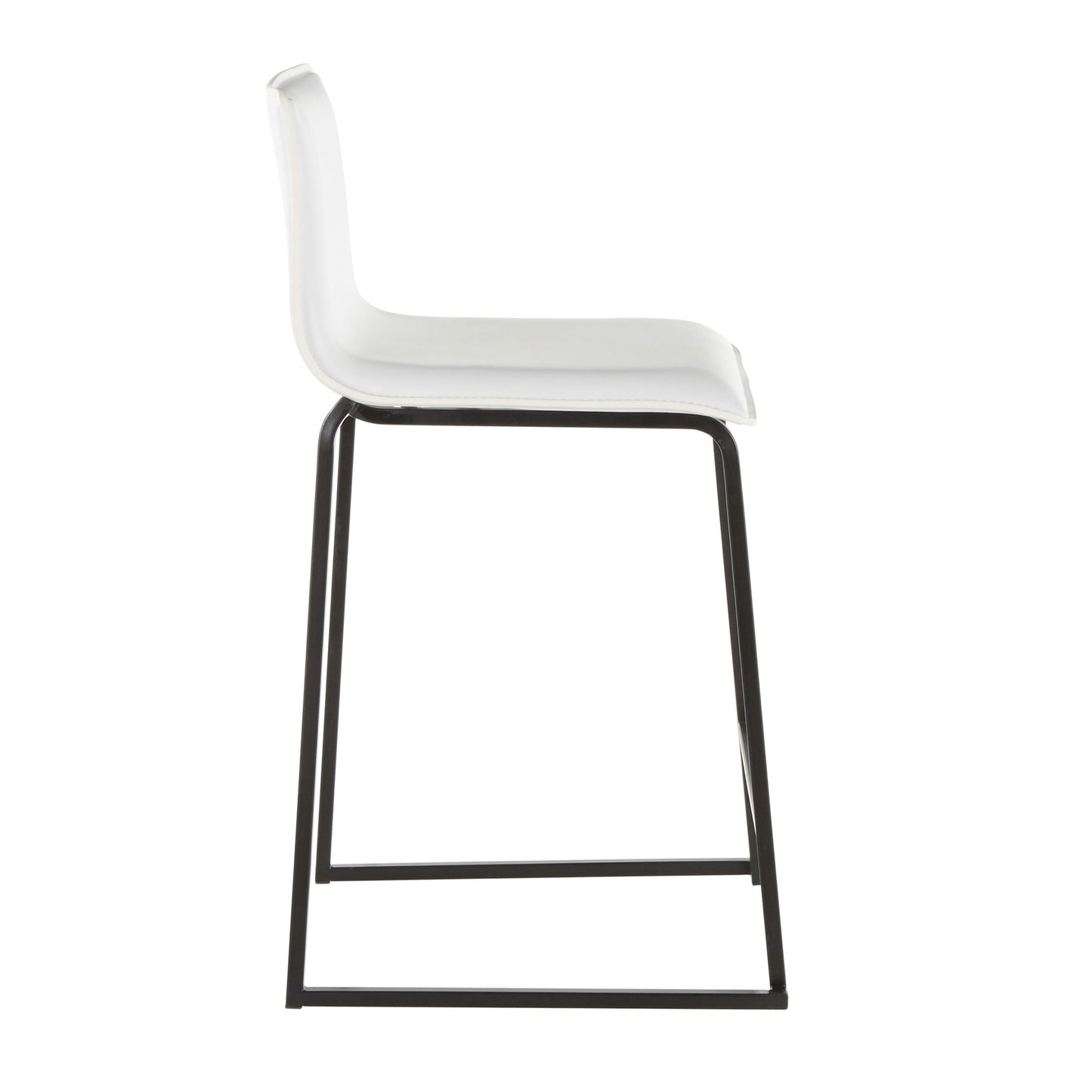 Mara - Upholstered Contemporary Counter Stool (Set of 2) Lumi Source