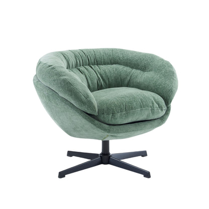 Modern Chenille Office Chair With 360 Degree Swivel Noble House