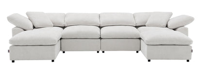 Naveen - Modular Sectional With Ottoman Acme