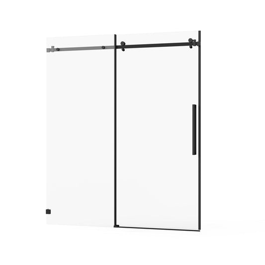 Frameless Tub Sliding Shower Door With Easy Clean Coating Daily Nest