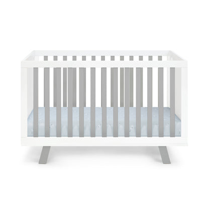 Livia - 3-in-1 Convertible Island Crib - White Frame Suite Bebe