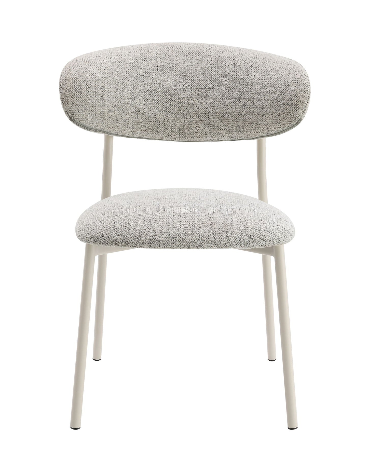 Kalam - Fabric Side Chair (Set of 2) - Light Gray Acme