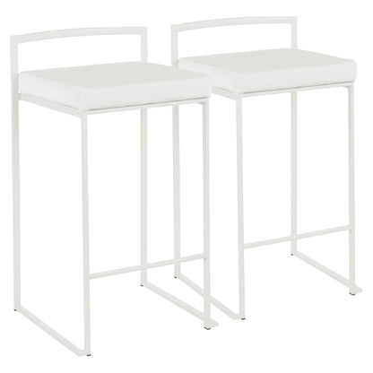 Fuji - Simple Elegance, Contemporary Stackable Counter Stool Lumi Source