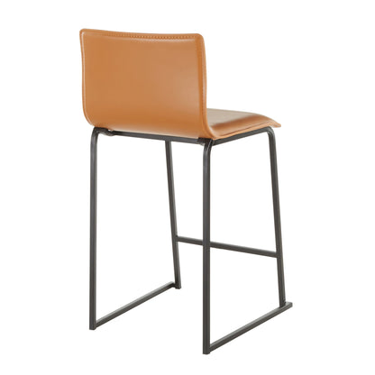 Mara - Upholstered Contemporary Counter Stool (Set of 2) Lumi Source