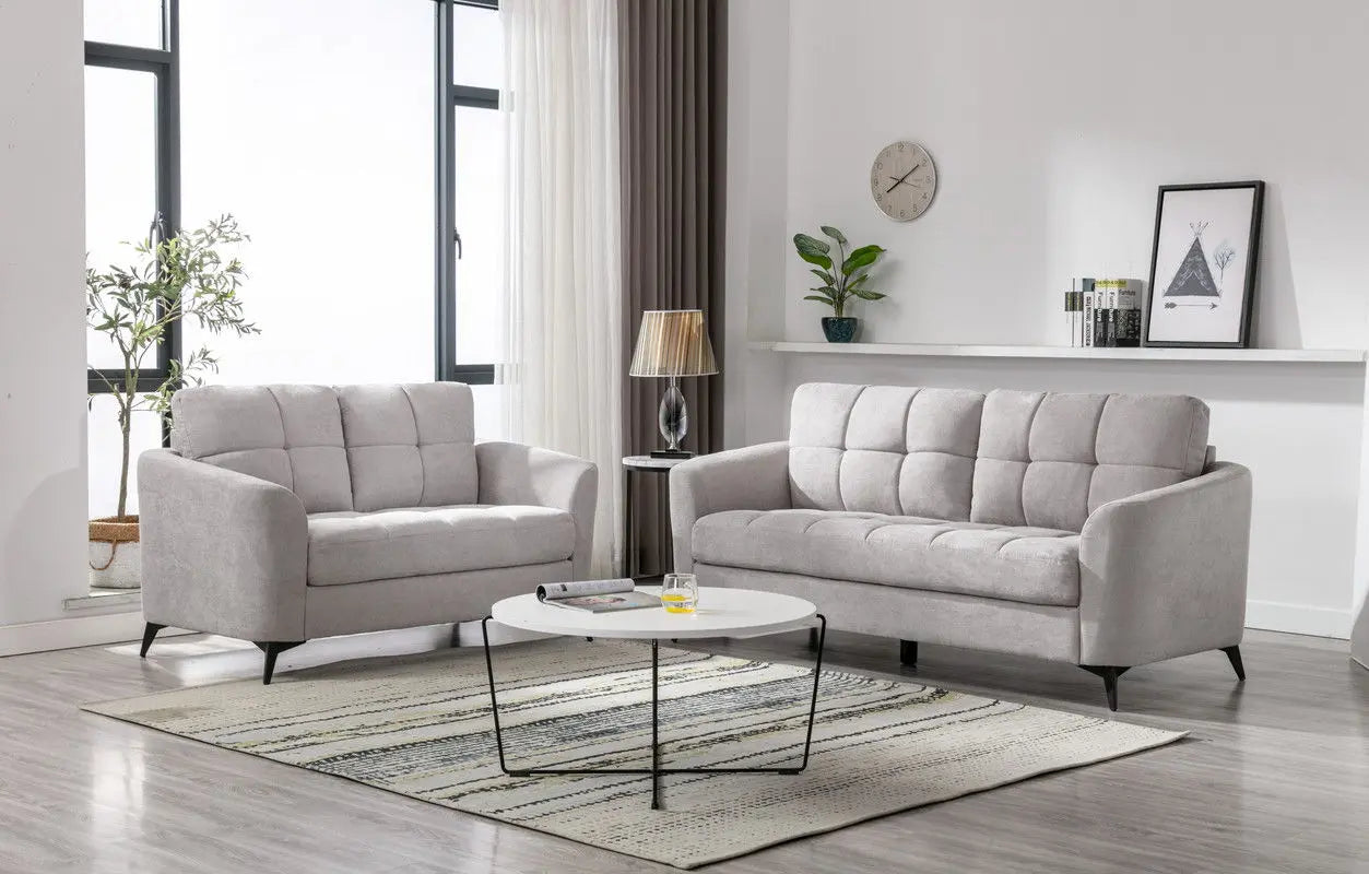 Callie - Woven Fabric Living Room Set Lilola Home