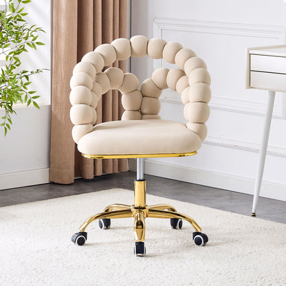 Puffy Bubble, Ball Chain Accent Chair With 5 Claw Casters Home Essentials