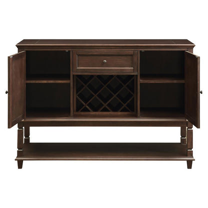 Parkins - 2 Door Sideboard Buffet Cabinet - Rustic Espresso CoasterEssence