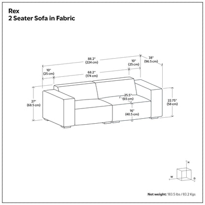 Rex - Handcrafted Sofa Simpli-Home