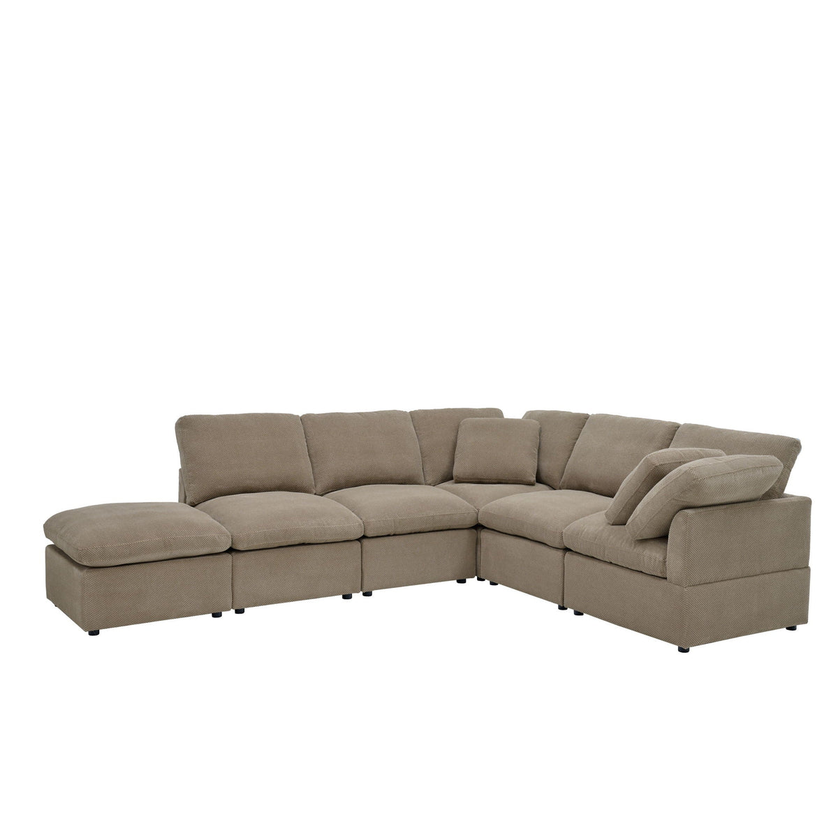 Modular Cloud Sofa, Freely Configurable Corner Home Essentials