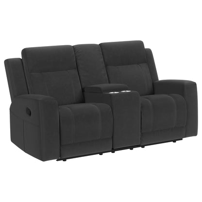 Slater - Reclining Loveseat With Manual Levers Furniture Max