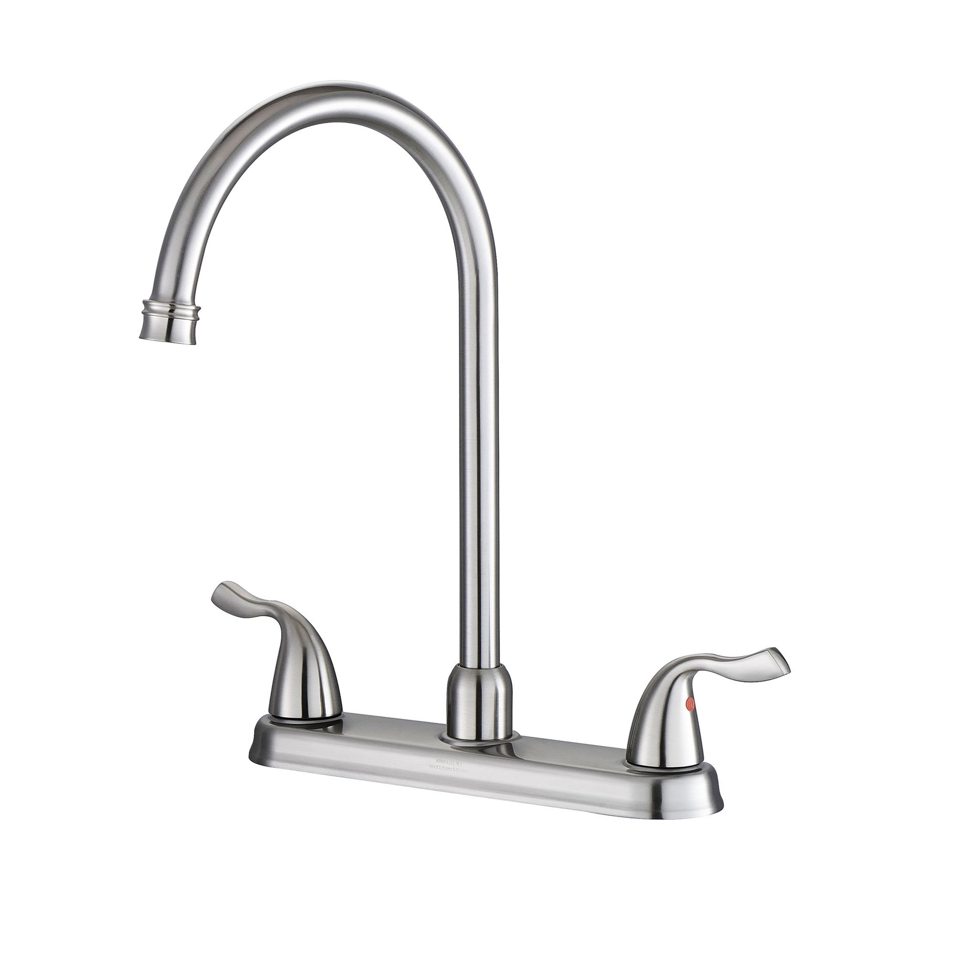 Stainless Steel Kitchen Sink Faucet With 2 Handles, 3 Hole Installation Daily Nest