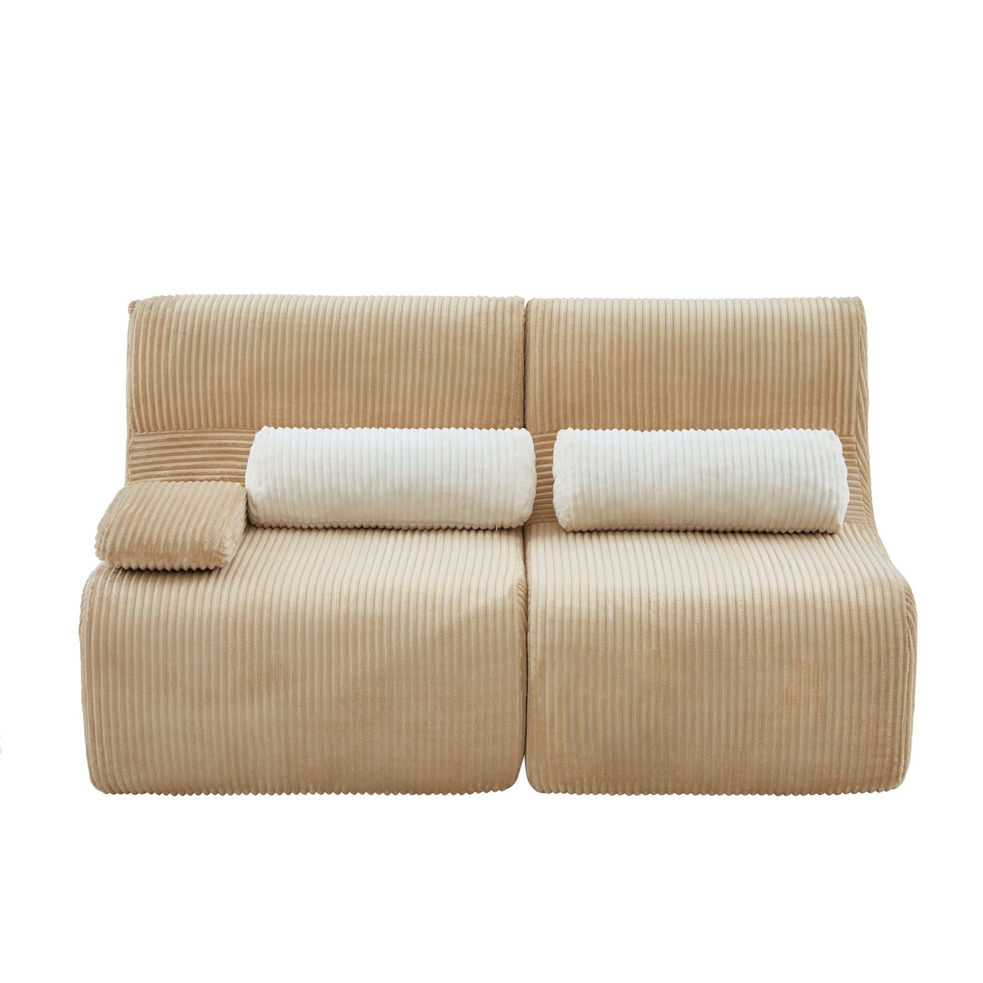 Modern Sectional Loveseat With Ergonomic Design Hearth and Haven