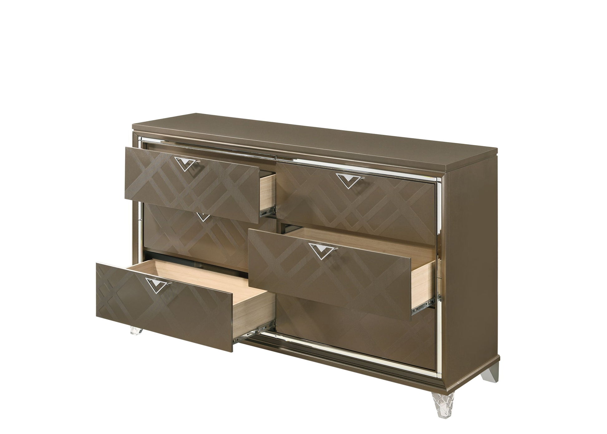 Skylar - Dresser - Champagne Acme