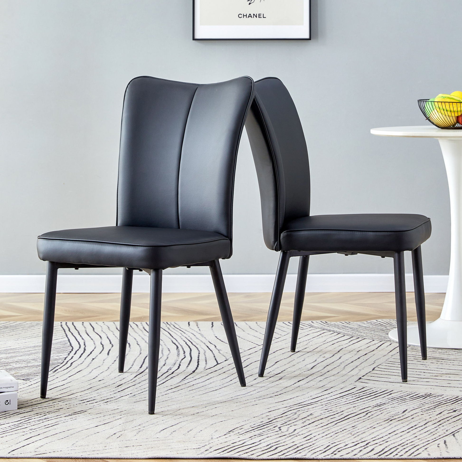 Modern Minimalist Dining Chairs (Set of 2) Home Essentials