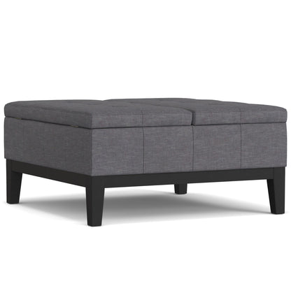 Dover - Multifunctional Lift Top Coffee Table Storage Ottoman Simpli-Home