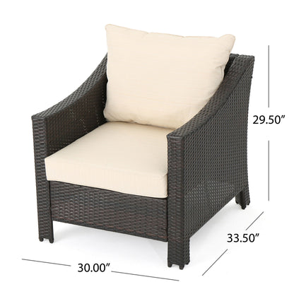 Antibes - Armchair With Water Resistant Cushions Noble House