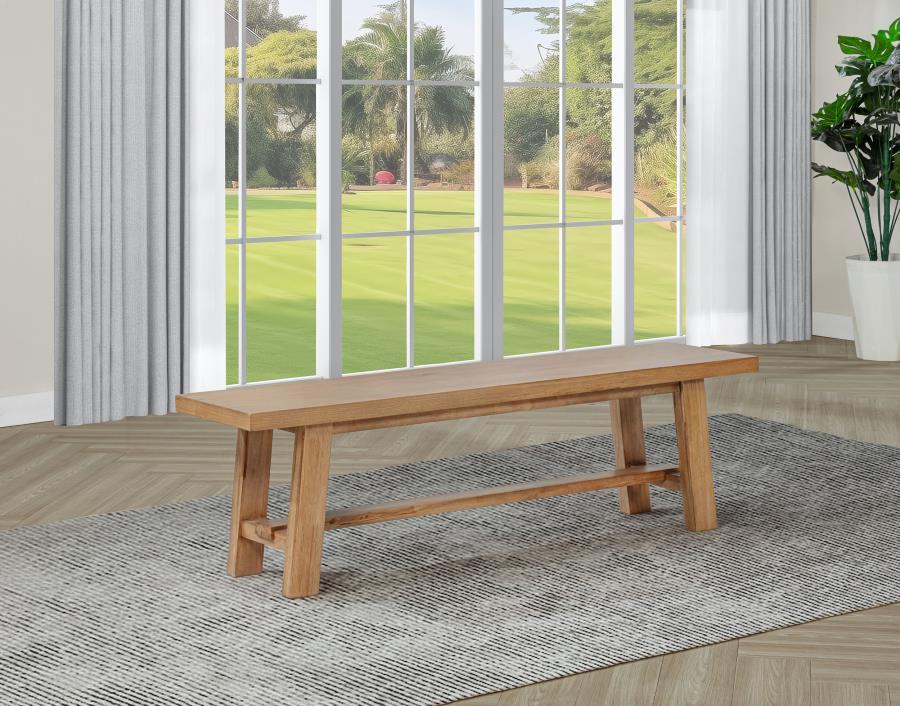 Middleton - Wood Backless Dining Bench Natural - Brown Coaster Fine Furniture