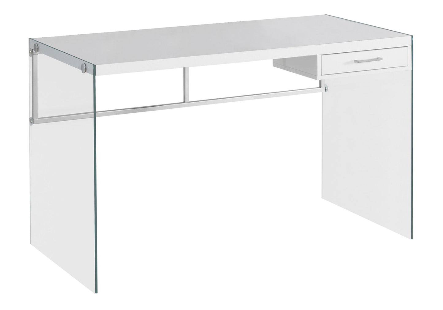 Contemporary Design Computer Desk For Home Office, Storage Drawers 8th Street