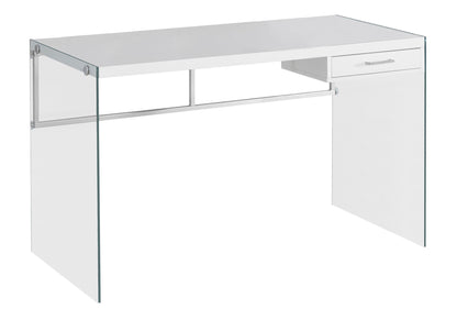 Contemporary Design Computer Desk For Home Office, Storage Drawers 8th Street