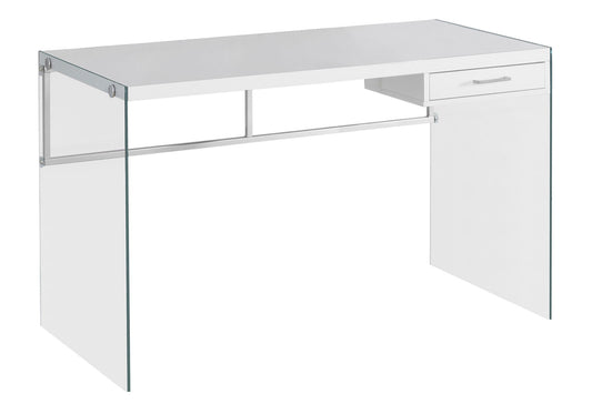 Contemporary Design Computer Desk For Home Office, Storage Drawers 8th Street