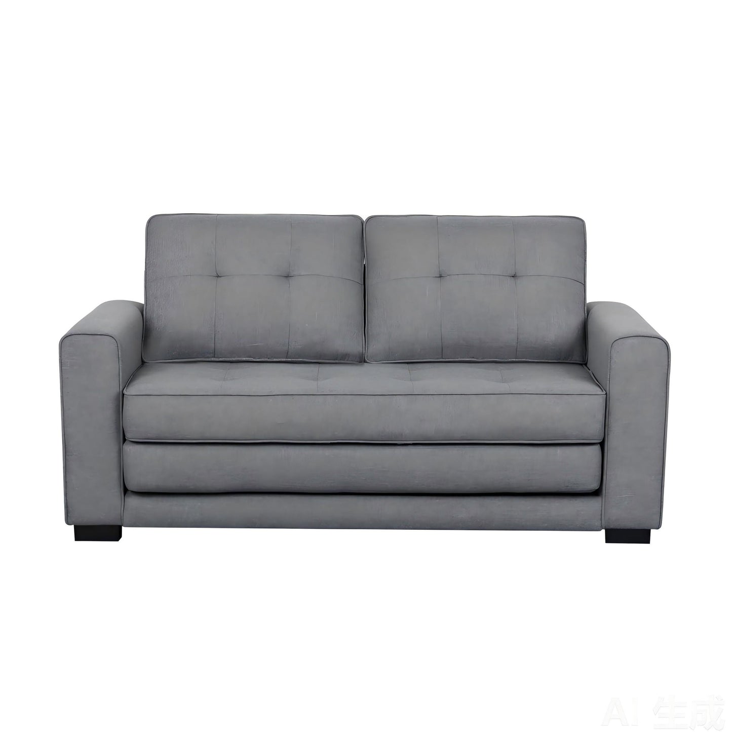 Upholstered Pull Out Sleeper Loveseat US Pride