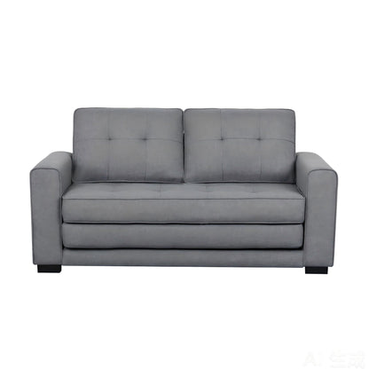 Upholstered Pull Out Sleeper Loveseat US Pride