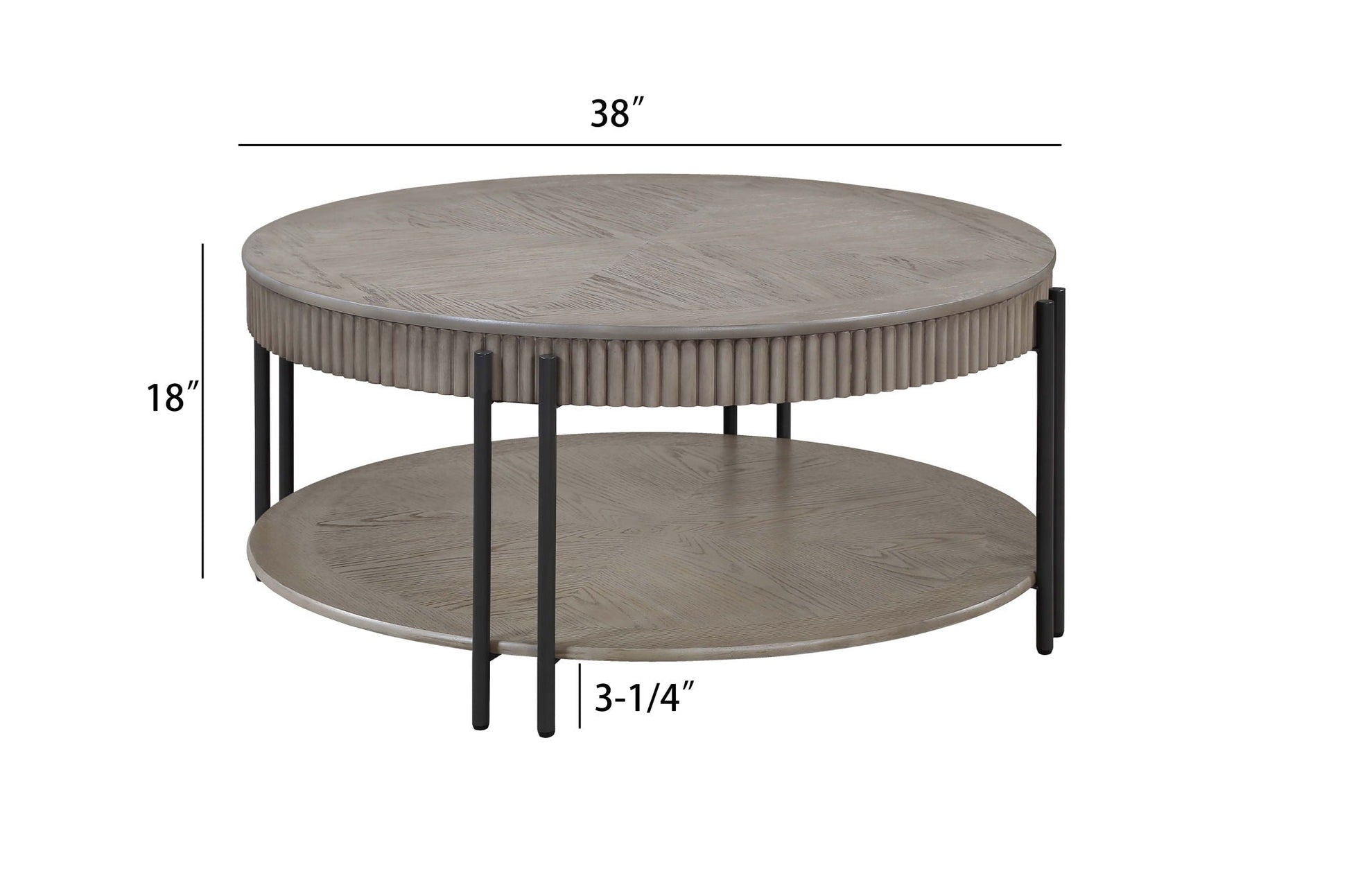Providence - Coffee Table - Light Brown Crown Mark