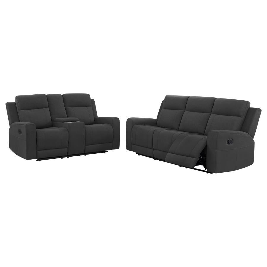 Brentwood - Upholstered Reclining Sofa Set Coaster Fine Furniture