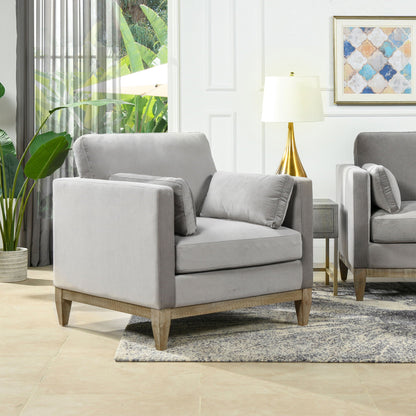 Knox - Modern Farmhouse Arm Chair Jennifer Taylor Home
