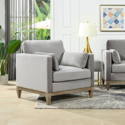Knox - Modern Farmhouse Arm Chair Jennifer Taylor Home