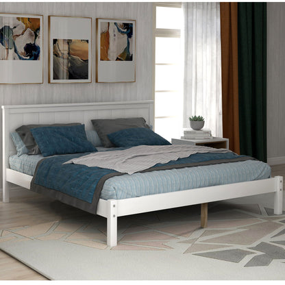 Platform Bed Frame With Headboard Hearth and Haven