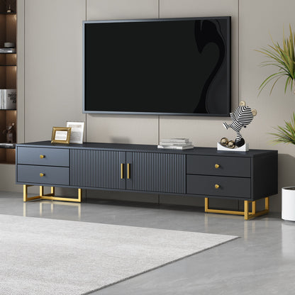 Modern TV Stand With Storage For Living Room Hearth and Haven