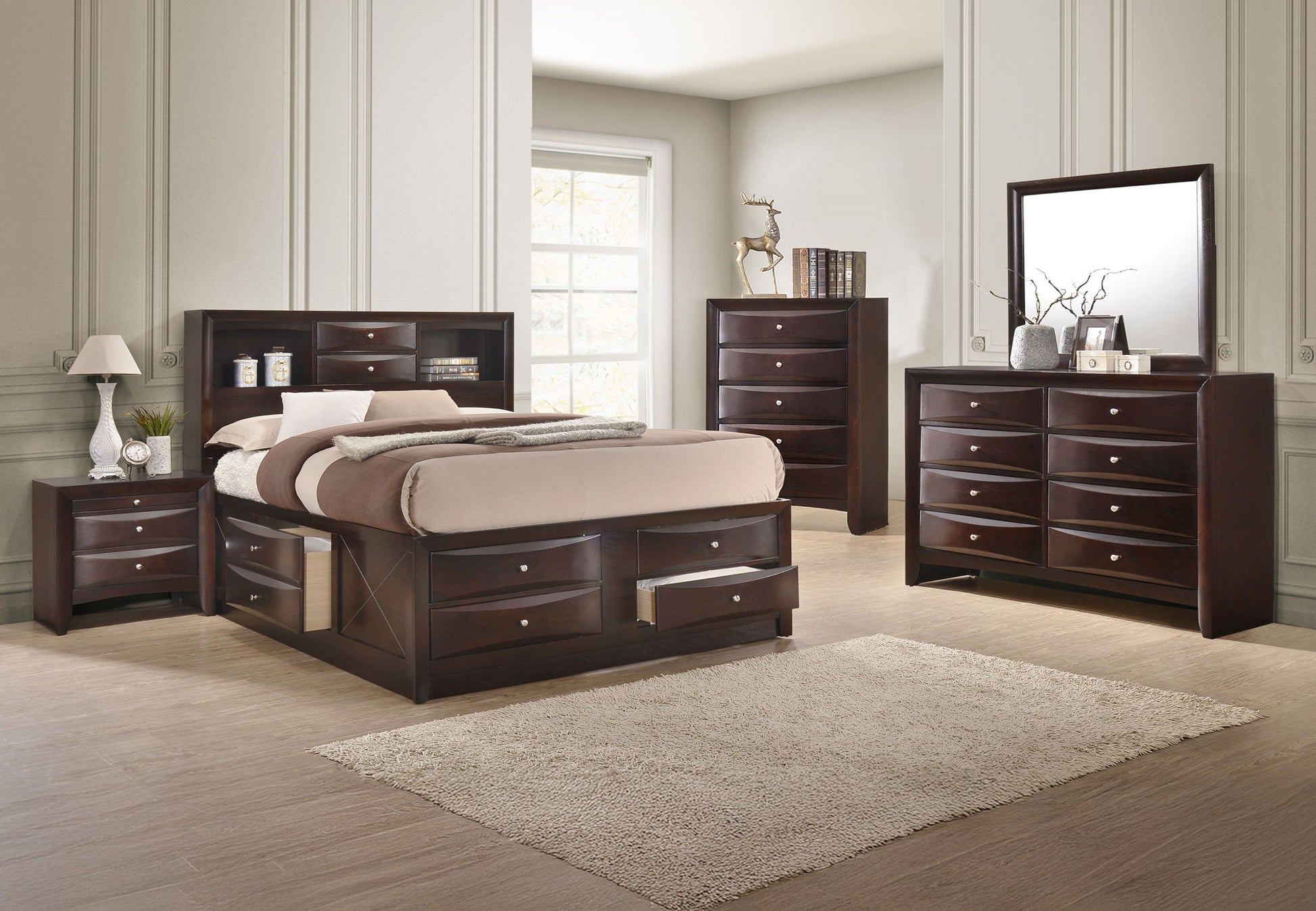 Emily - Bedroom Set Crown Mark