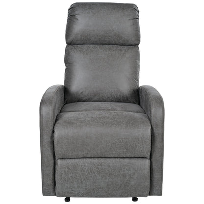 Modern Recliner Manual, Home Theater Chair With Adjustable Backrest Noble House