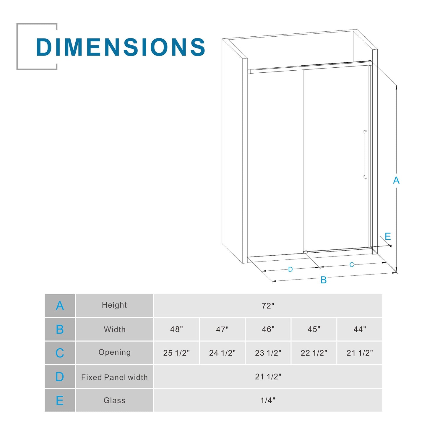 Semi Frameless Tub Sliding Shower Door Daily Nest